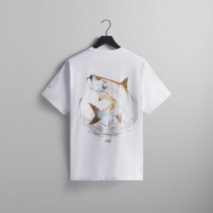 Kith for Columbia PFG Tarpon Vintage Tee - White sold by Kith