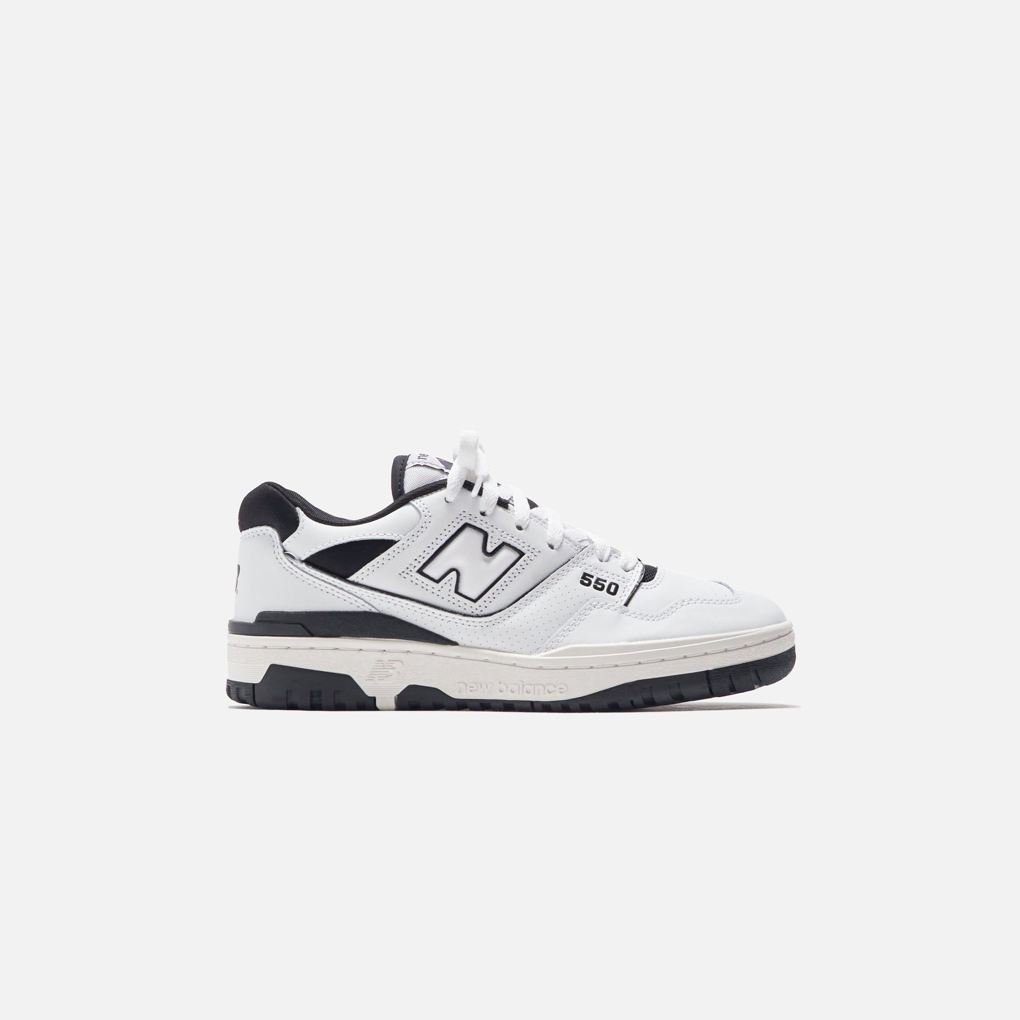 New Balance 550 - White / Black sold by Kith
