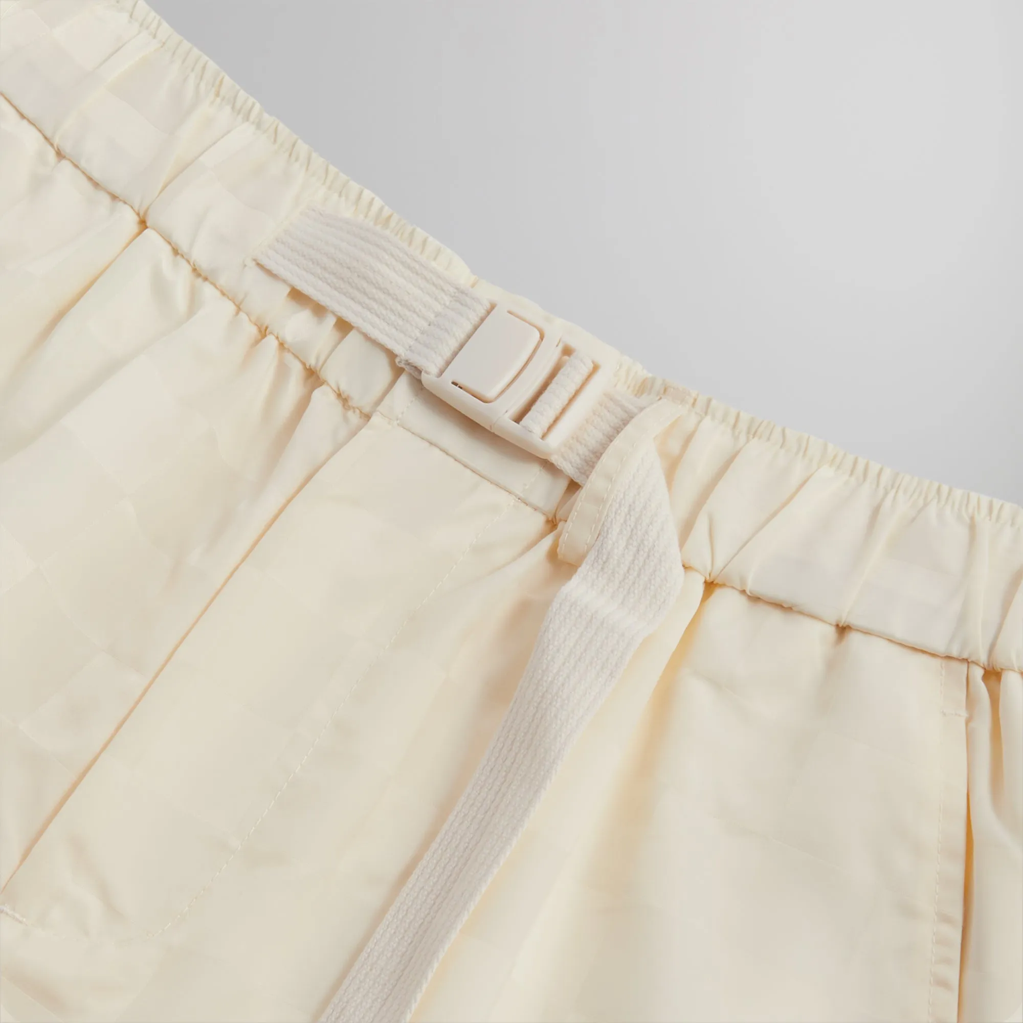 Kith Checkered Satin Davon Pant - Sandrift sold by Kith product image thumbnail 4