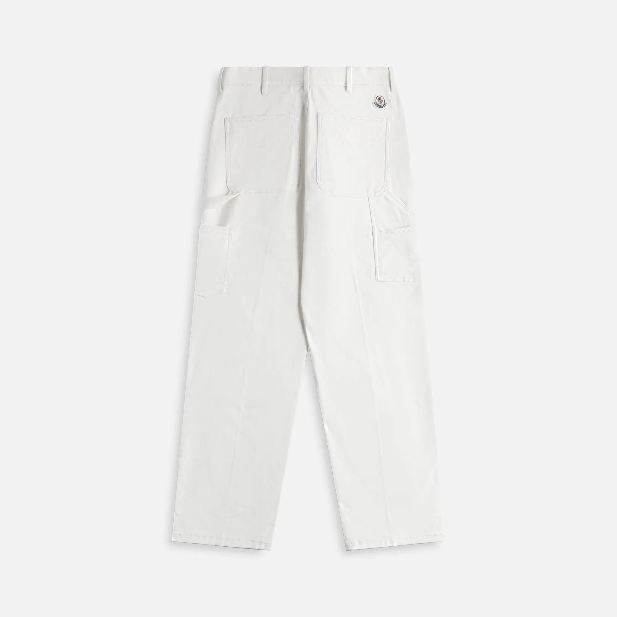 Moncler Soft Cotton Canvas Trousers - Off White sold by Kith product image thumbnail 2