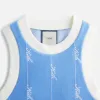 Kith Women Tiana Pique Logo Knit Tank -  Calypso sold by Kith