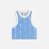 Kith Women Tiana Pique Logo Knit Tank -  Calypso sold by Kith