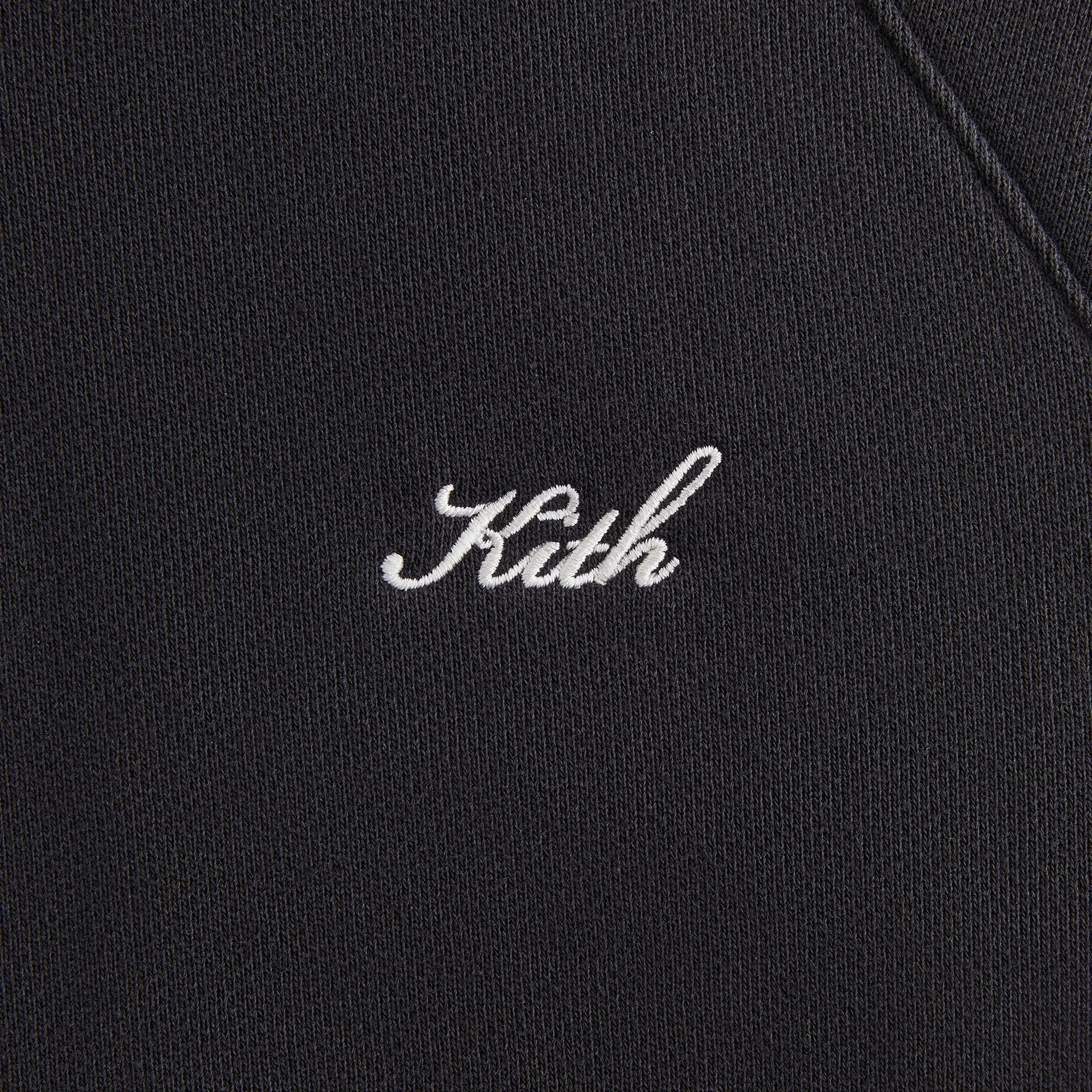 Kith Women Davin Cropped Hoodie - Black sold by Kith product image thumbnail 4