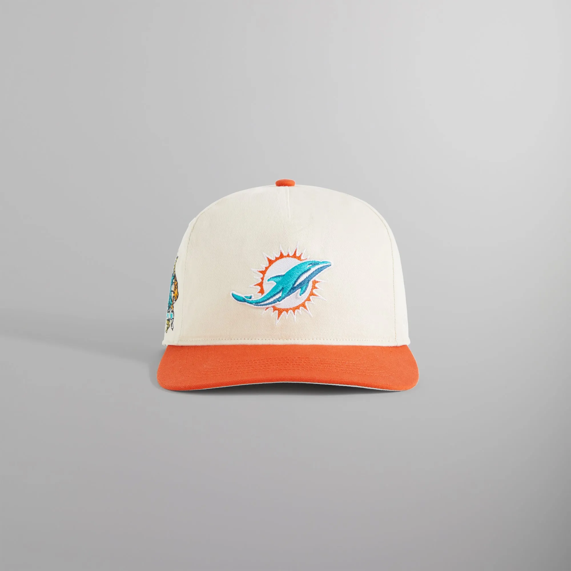 Kith for '47 Miami Dolphins Hitch Snapback - Sandrift sold by Kith
