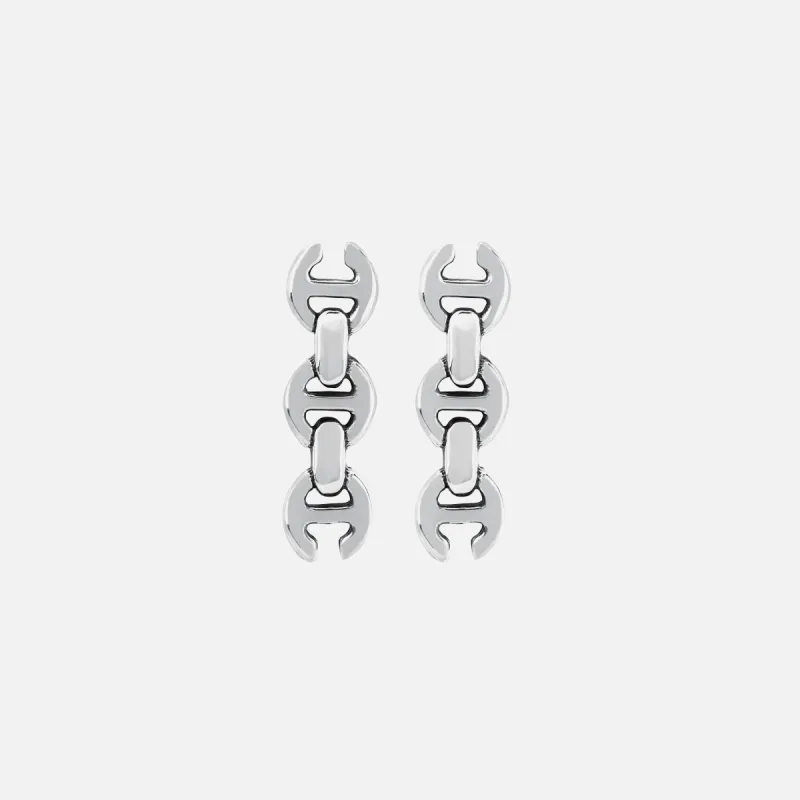 Hoorsenbuhs 3MM Toggle Stud Earrings - Sterling Silver made by Kith
