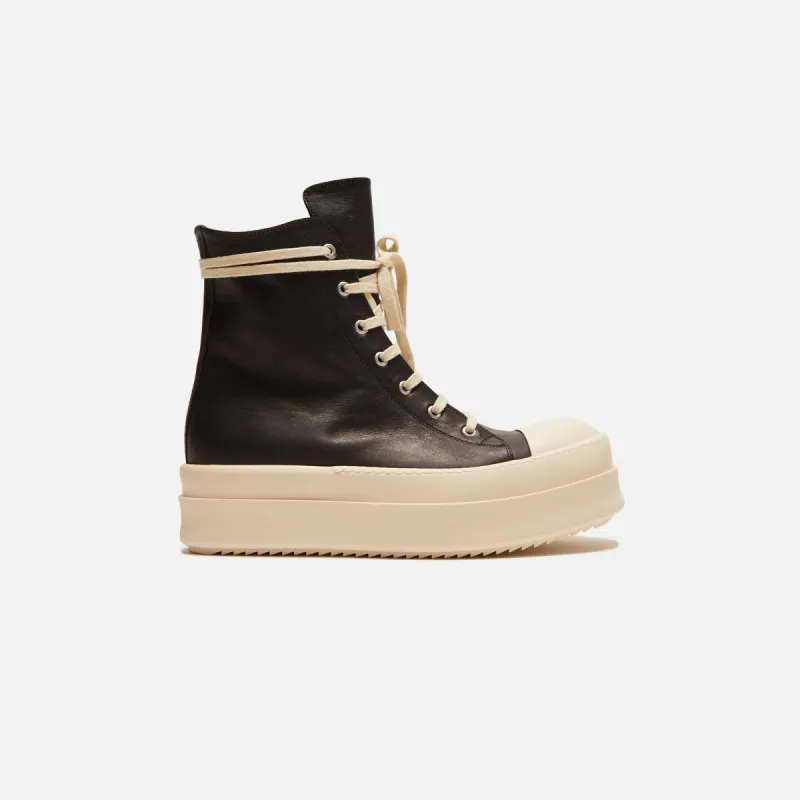 Rick Owens Mega Bumper Sneakers - Black / Milk sold by Kith