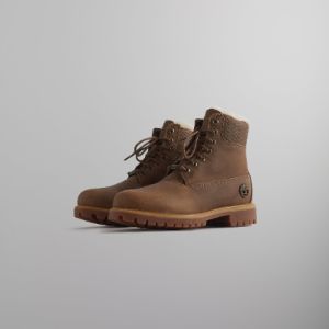 Ronnie Fieg for Timberland 6" Premium Shearling Lined Boot - Wheat sold by Kith