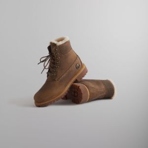 Ronnie Fieg for Timberland 6" Premium Shearling Lined Boot - Wheat sold by Kith