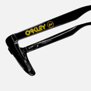 Oakley x Fragment Frogskins Sunglasses - Yellow w/ Prizm Grey sold by Kith