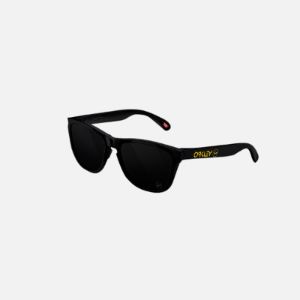 Oakley x Fragment Frogskins Sunglasses - Yellow w/ Prizm Grey sold by Kith