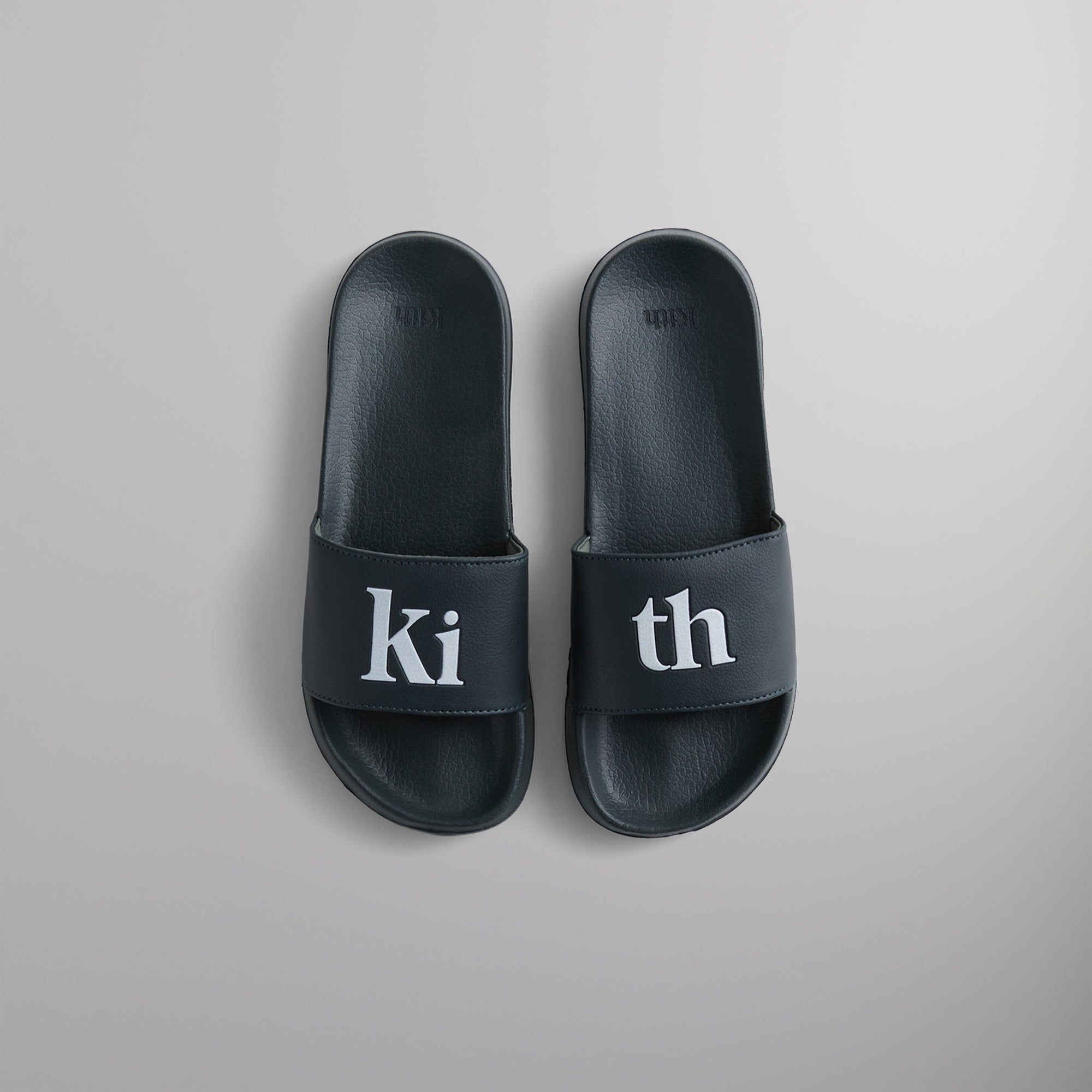 Kith Serif Logo Slides - Stadium sold by Kith