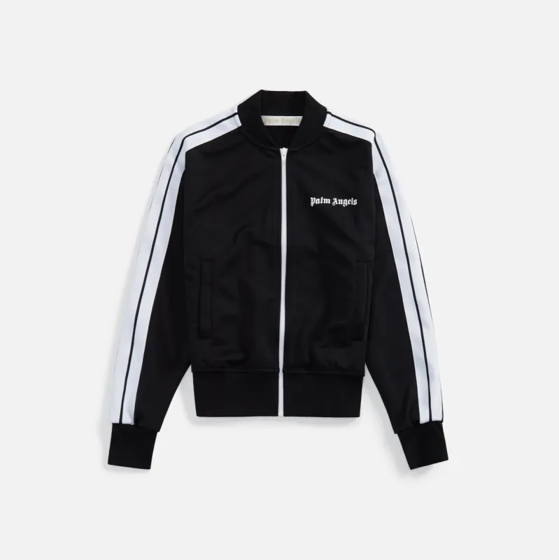 Palm Angels Bomber Track Jacket - Black / White sold by Kith