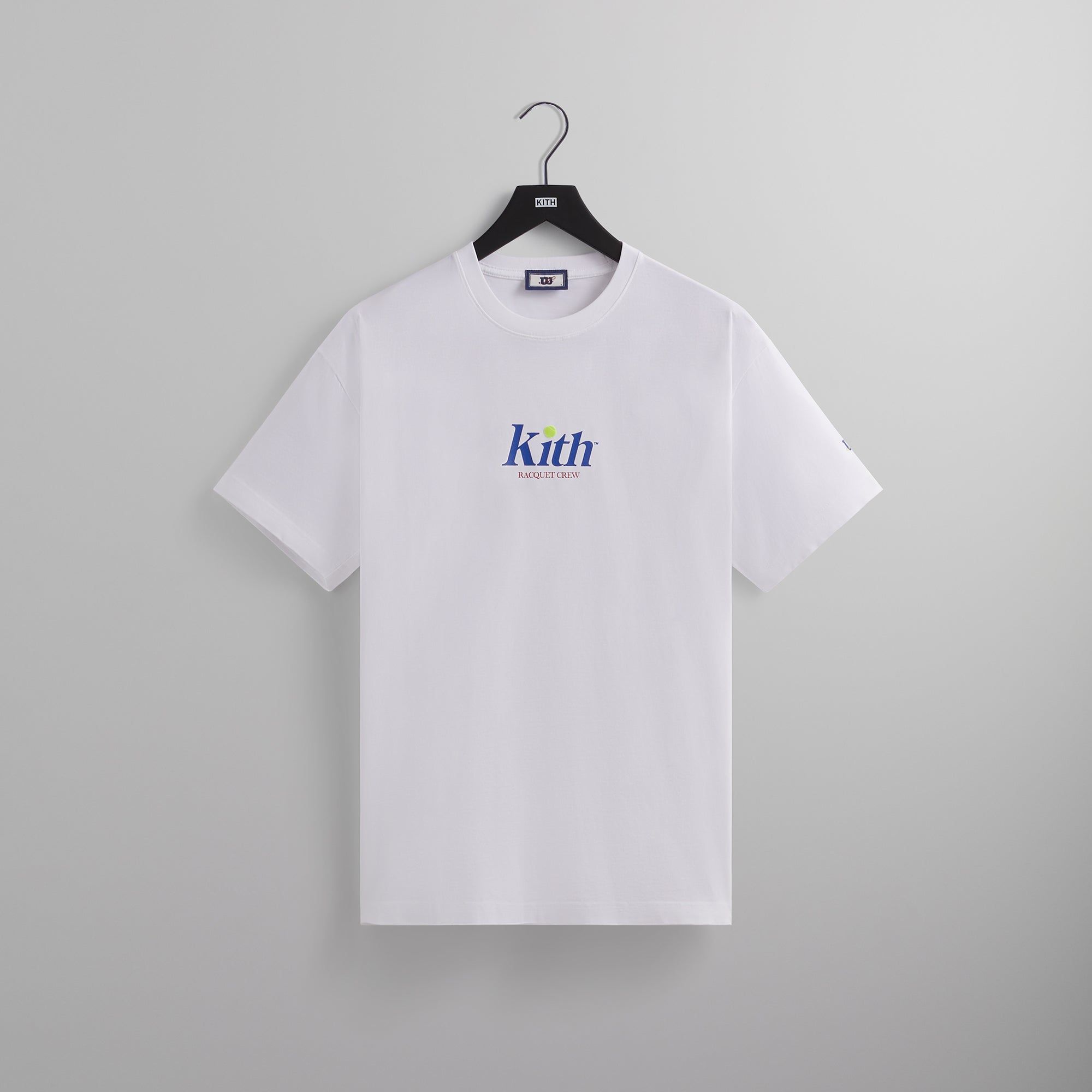 Kith for Wilson Racquet Crew Logo Vintage Tee - White sold by Kith