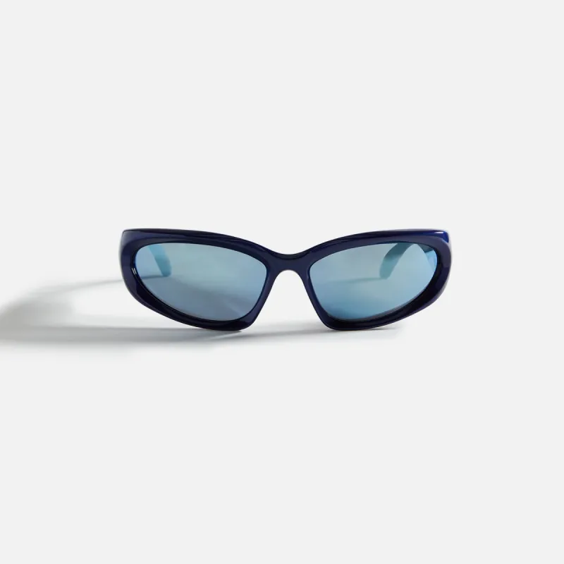 Balenciaga Acetate Racer 65 Frame - Blue sold by Kith