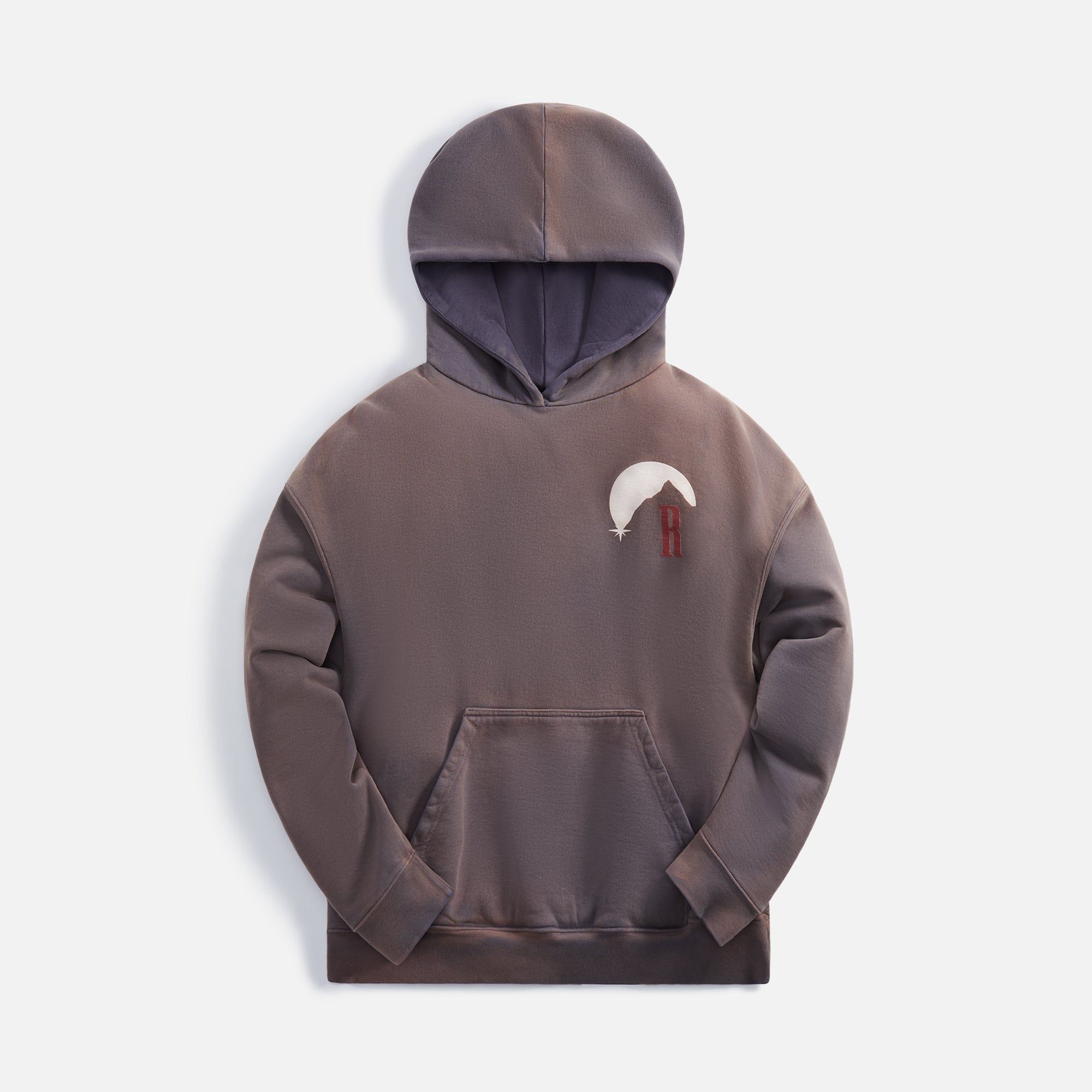Rhude Moonlight Stamp Hoodie - Vintage Grey sold by Kith