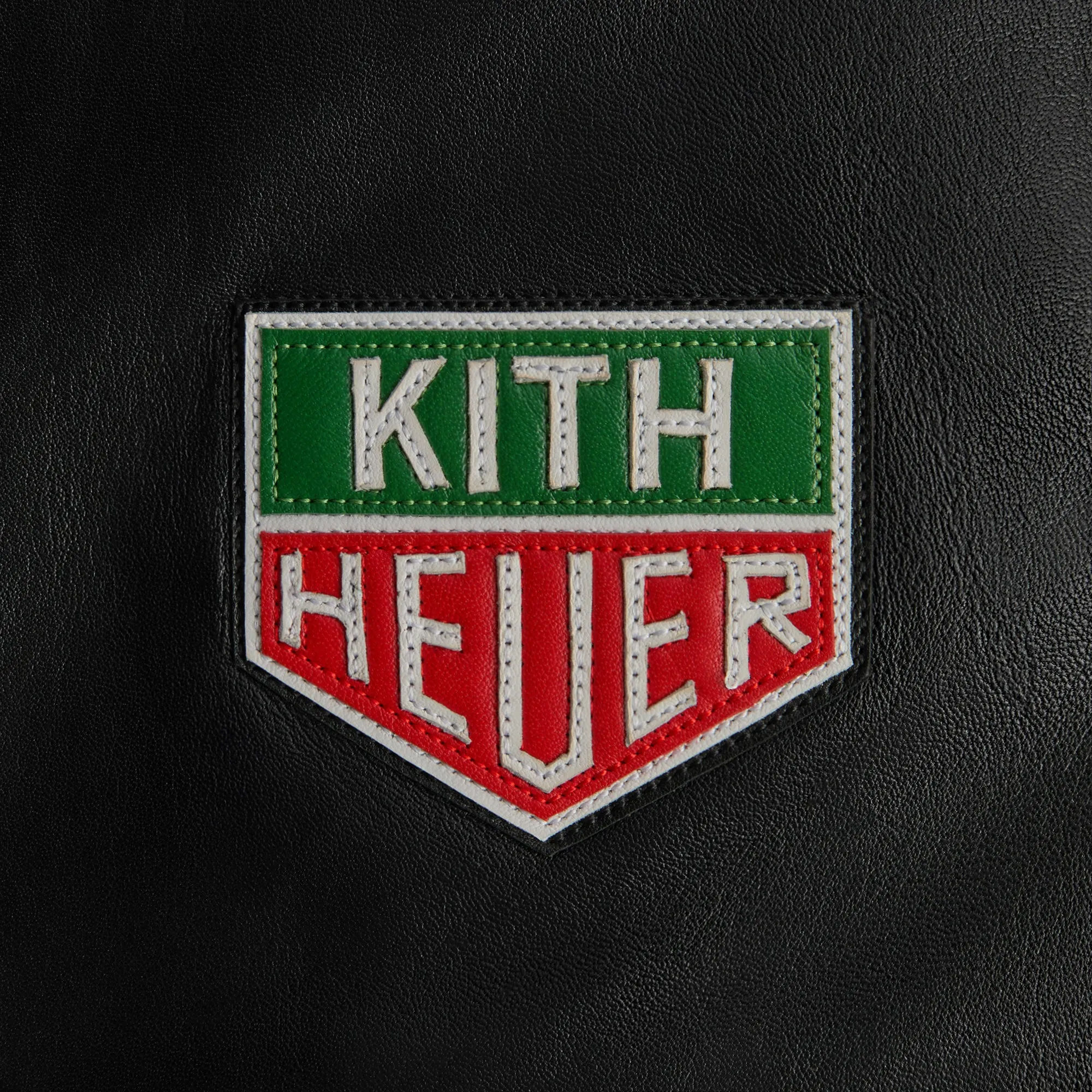 TAG Heuer Formula 1 | Kith Leather Racing Jacket - Black sold by Kith product image thumbnail 4