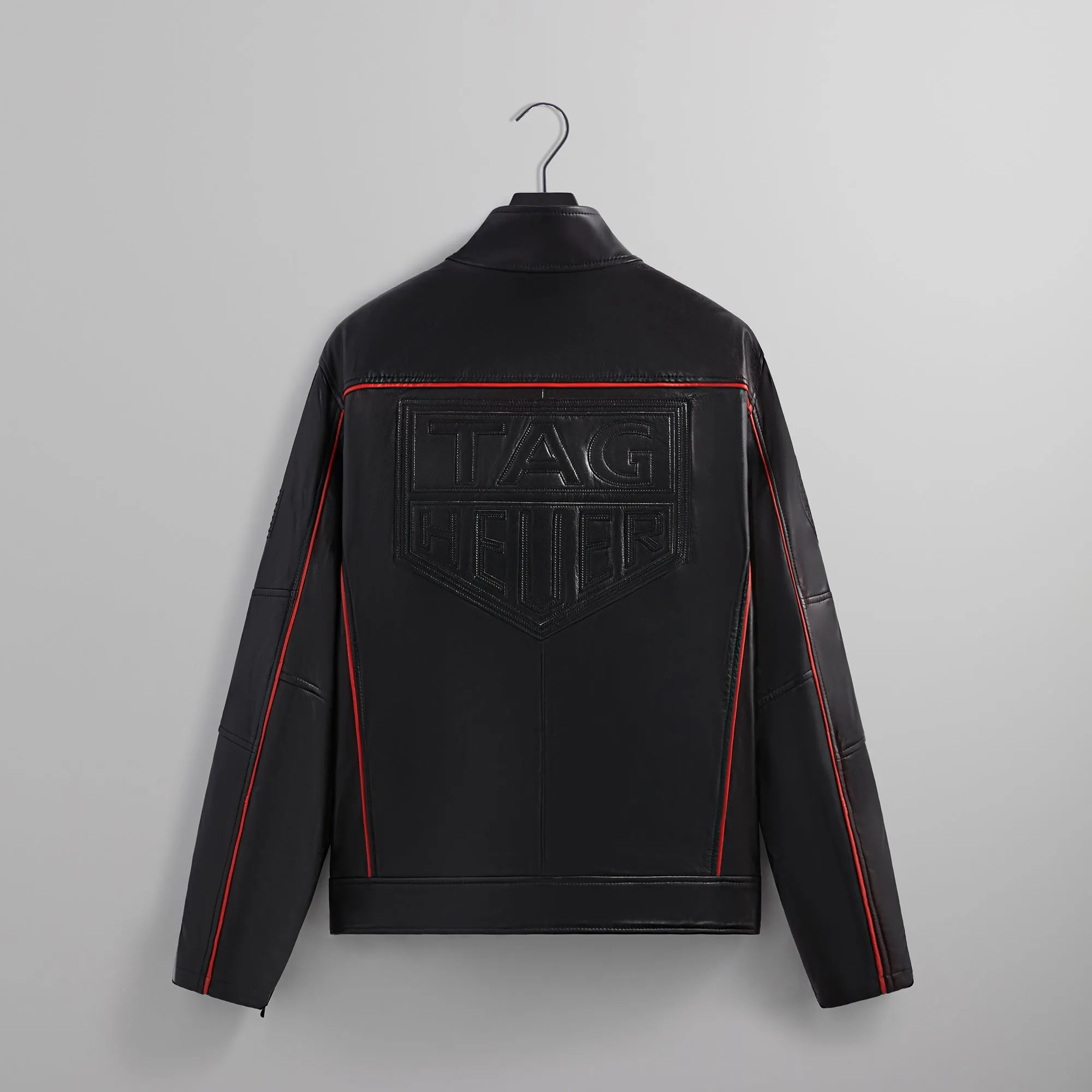 TAG Heuer Formula 1 | Kith Leather Racing Jacket - Black sold by Kith product image thumbnail 2