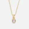 Hatton Labs Mini Emblem Pendant 18K Gold Plated - Gold sold by Kith