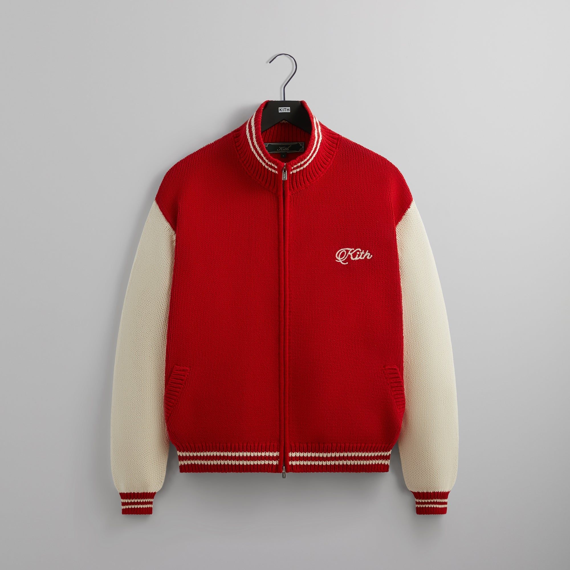 Kith Wyona Full Zip Varsity Sweater - Fame PH sold by Kith