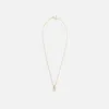 Hatton Labs Mini Emblem Pendant 18K Gold Plated - Gold sold by Kith