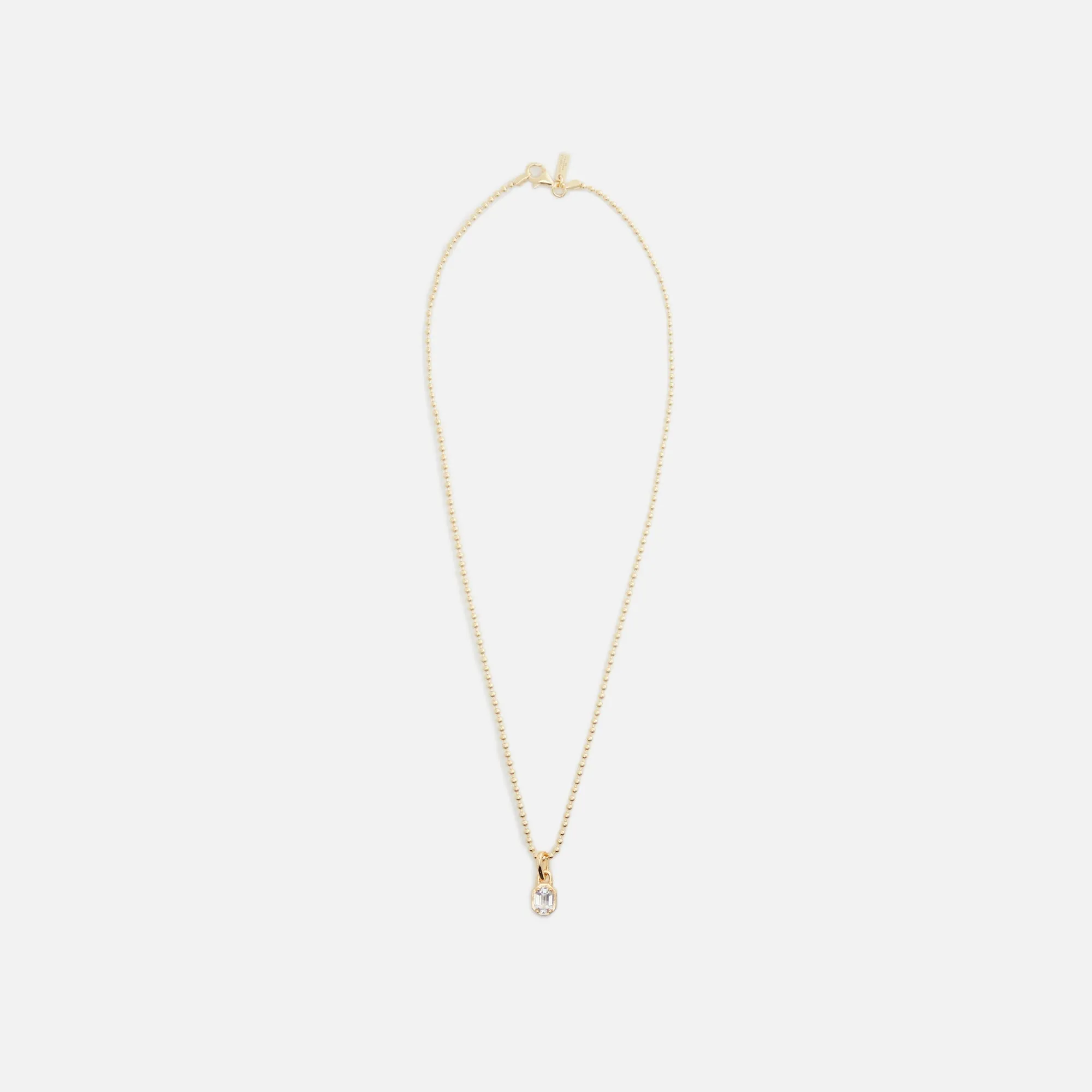 Hatton Labs Mini Emblem Pendant 18K Gold Plated - Gold sold by Kith