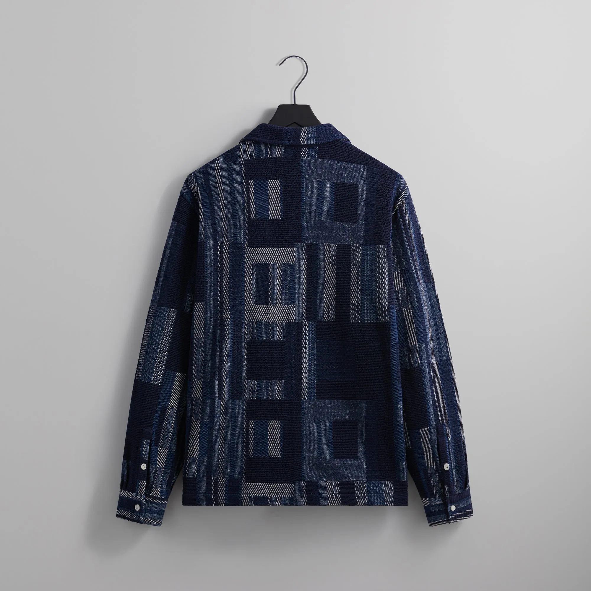 Kith Geometric Knit Cohen Shirt - Nocturnal sold by Kith product image thumbnail 3