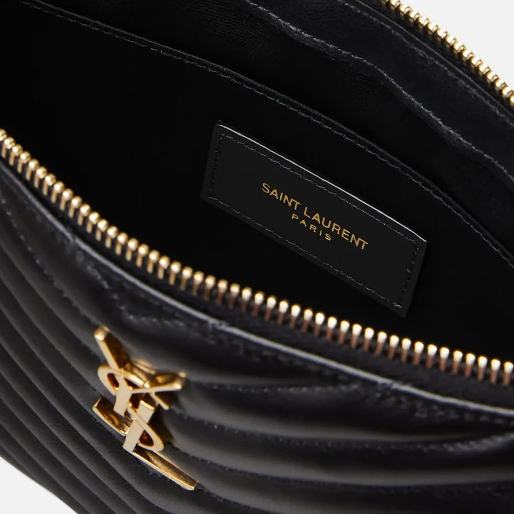 Saint Laurent YSL Pouch Mono - Nero sold by Kith product image thumbnail 2