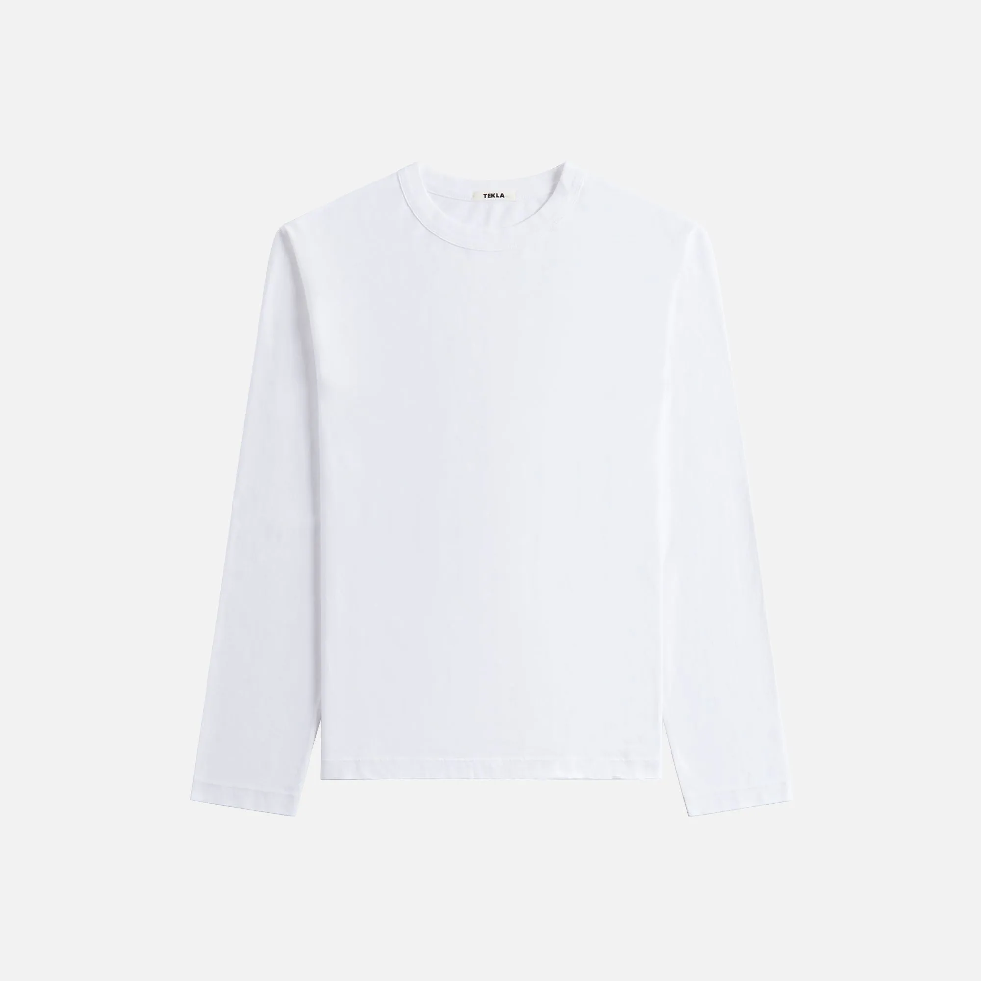 Tekla Long Sleeve Sleeping Tee - White sold by Kith