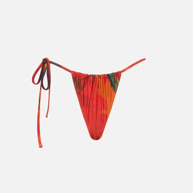 SIR Rays String Brief - Red sold by Kith