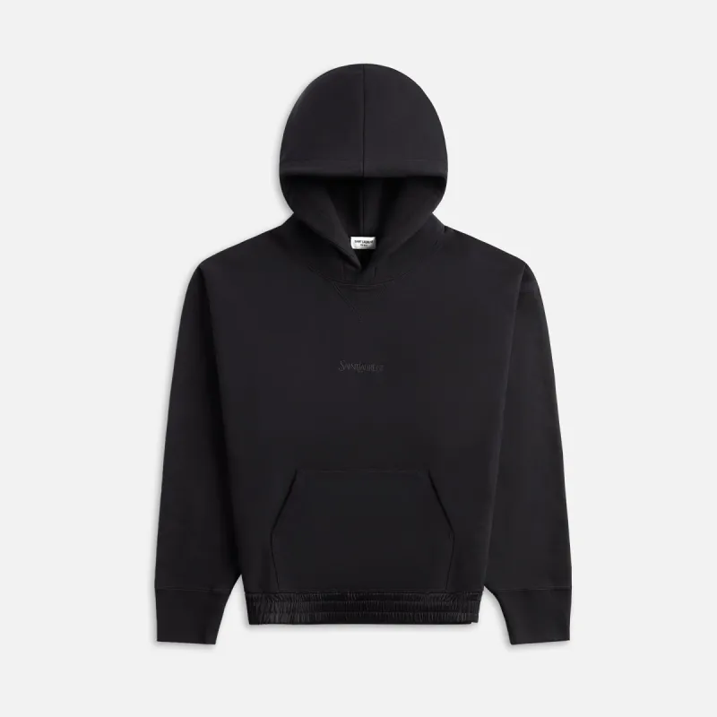 Saint Laurent Hoodie Triangle - Noir sold by Kith