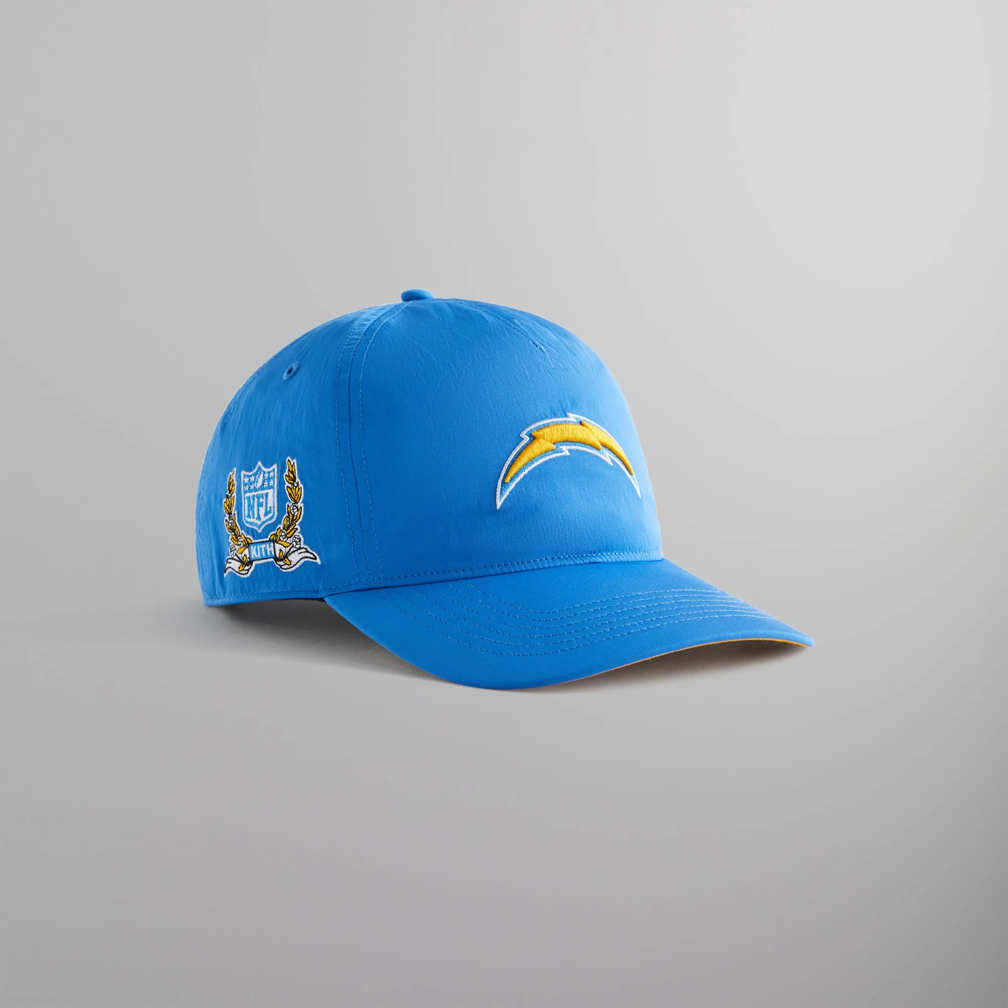Kith for the NFL: Chargers '47 Hitch Snapback - Lhasa sold by Kith product image thumbnail 3