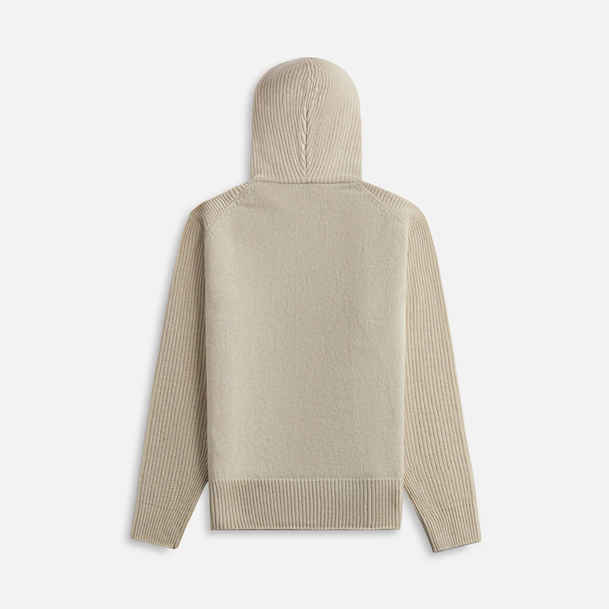 Moncler Wool Cashmere Hoodie - Stone sold by Kith product image thumbnail 2
