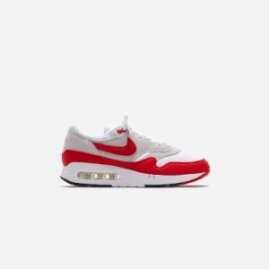 Nike Air Max 1 `86 OG - White / University Red / Neutral Grey sold by Kith