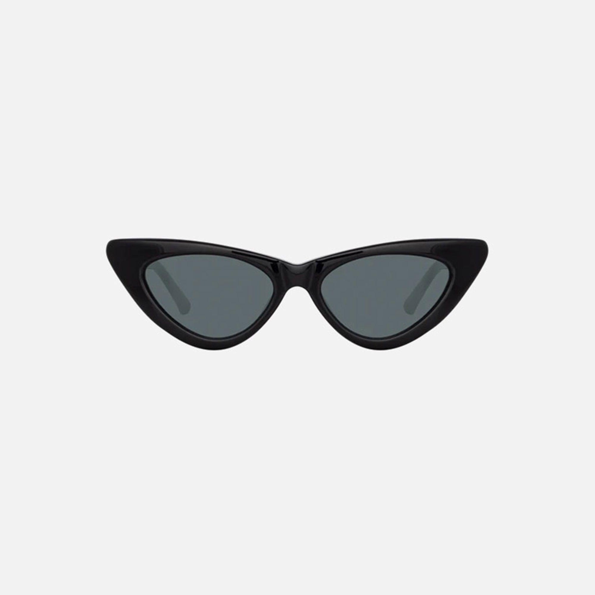 The Attico Dora Frames - Black with Grey Lens sold by Kith