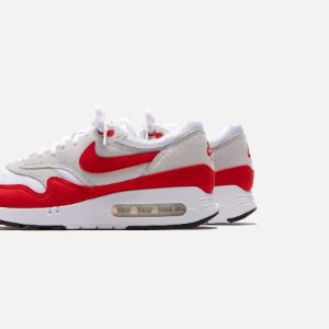 Nike Air Max 1 `86 OG - White / University Red / Neutral Grey sold by Kith
