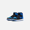 Nike Air Jordan 1 High Og - Black / Royal Blue / White sold by Kith