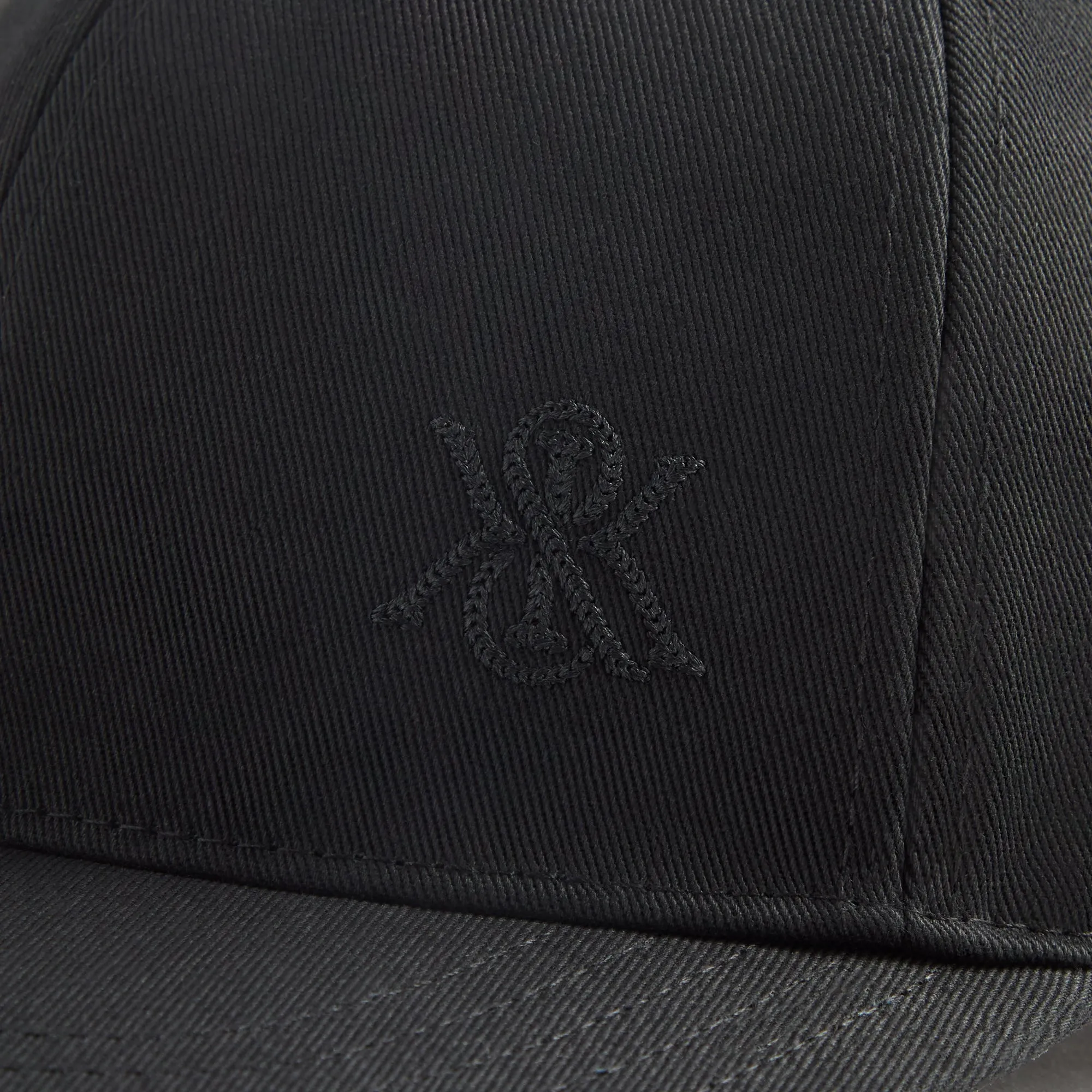 Kith Chain Stitch Crest Aaron Cap - Black sold by Kith product image thumbnail 4