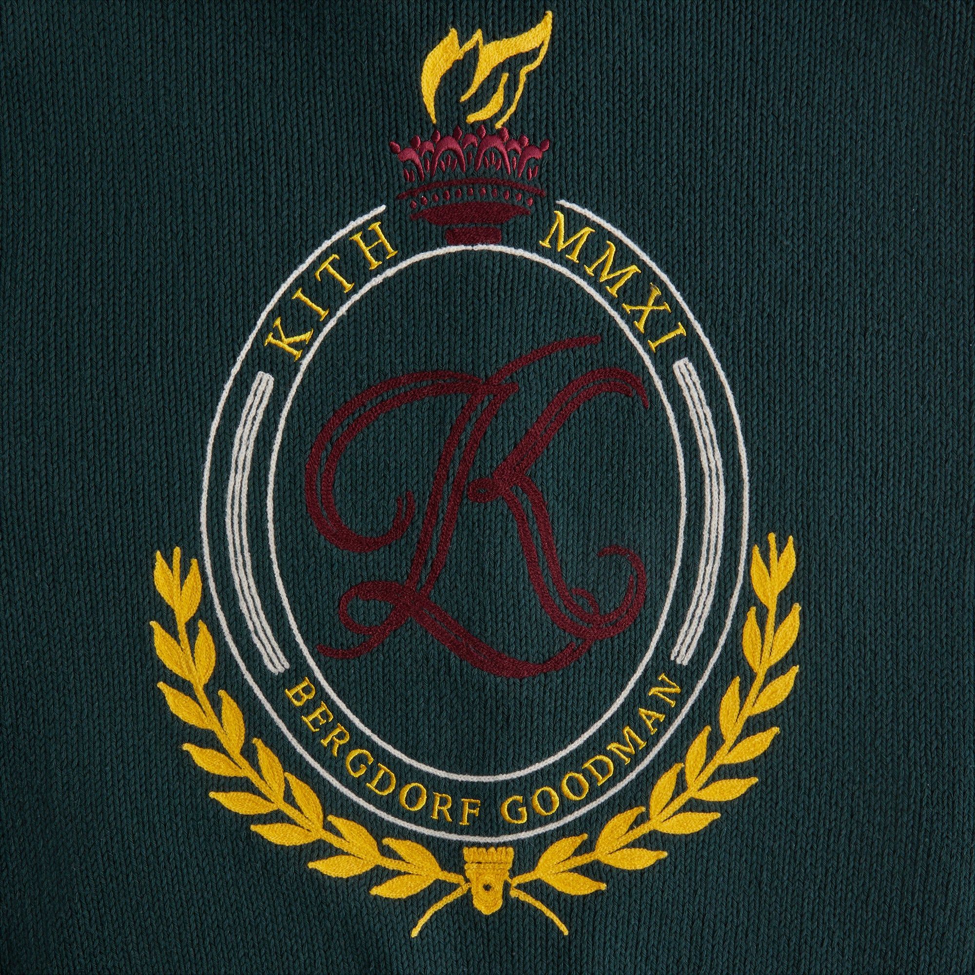 Kith for Bergdorf Goodman Wyona Full Zip Varsity Sweater - Stadium sold by Kith product image thumbnail 7