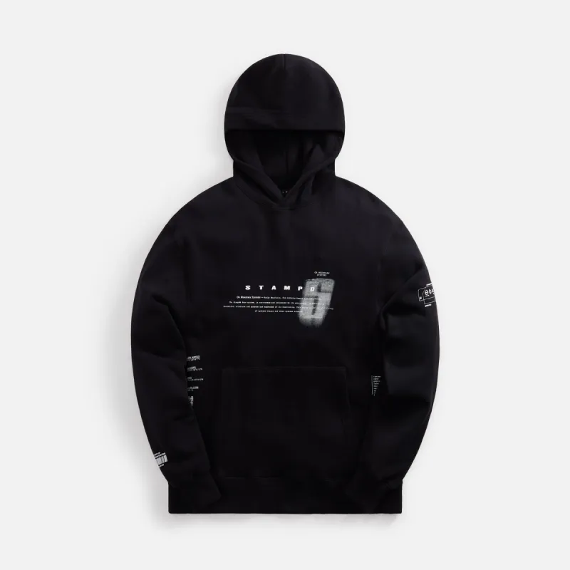 Stampd Aspen Transit Hoodie - Black sold by Kith