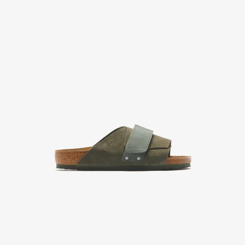 Birkenstock Kyoto Suede - Thyme sold by Kith