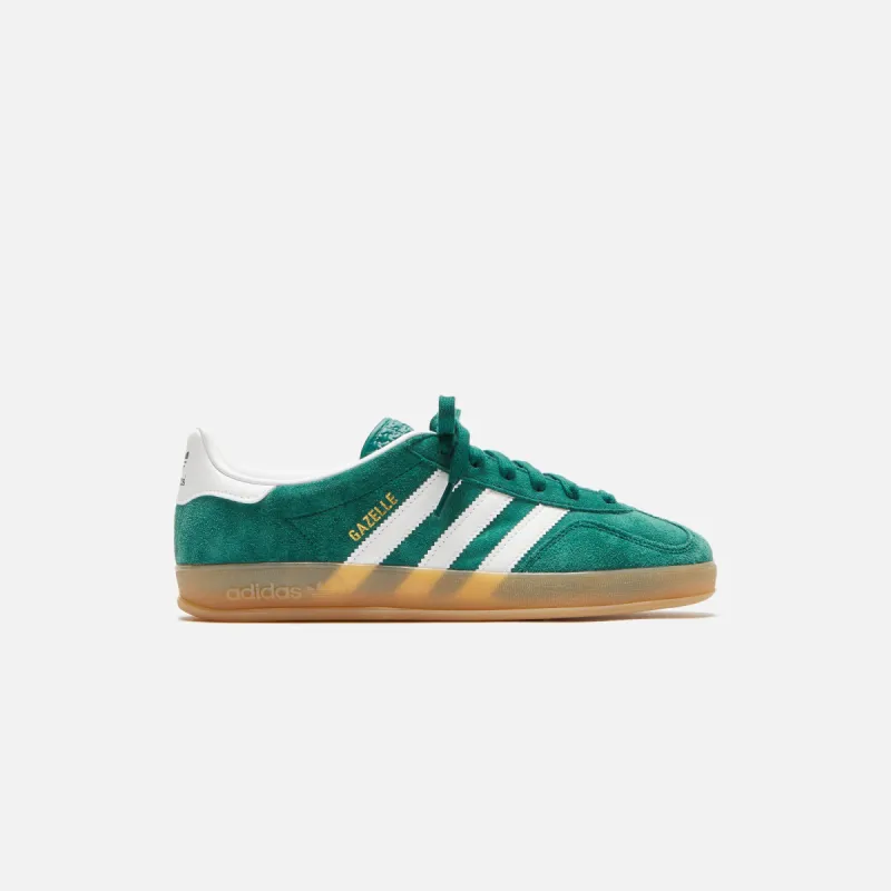 adidas Gazelle Indoor - Collegiate Green / White / Gum sold by Kith