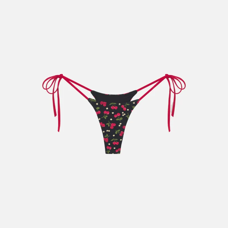 Frankies Bikinis Divine Bottom - Cherry Hearts sold by Kith