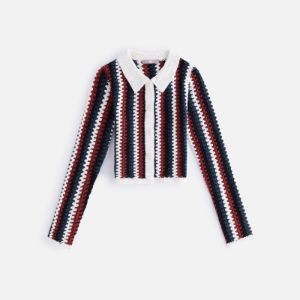 Kith Women Tori Crochet Knit Top - Almandine | Parallel