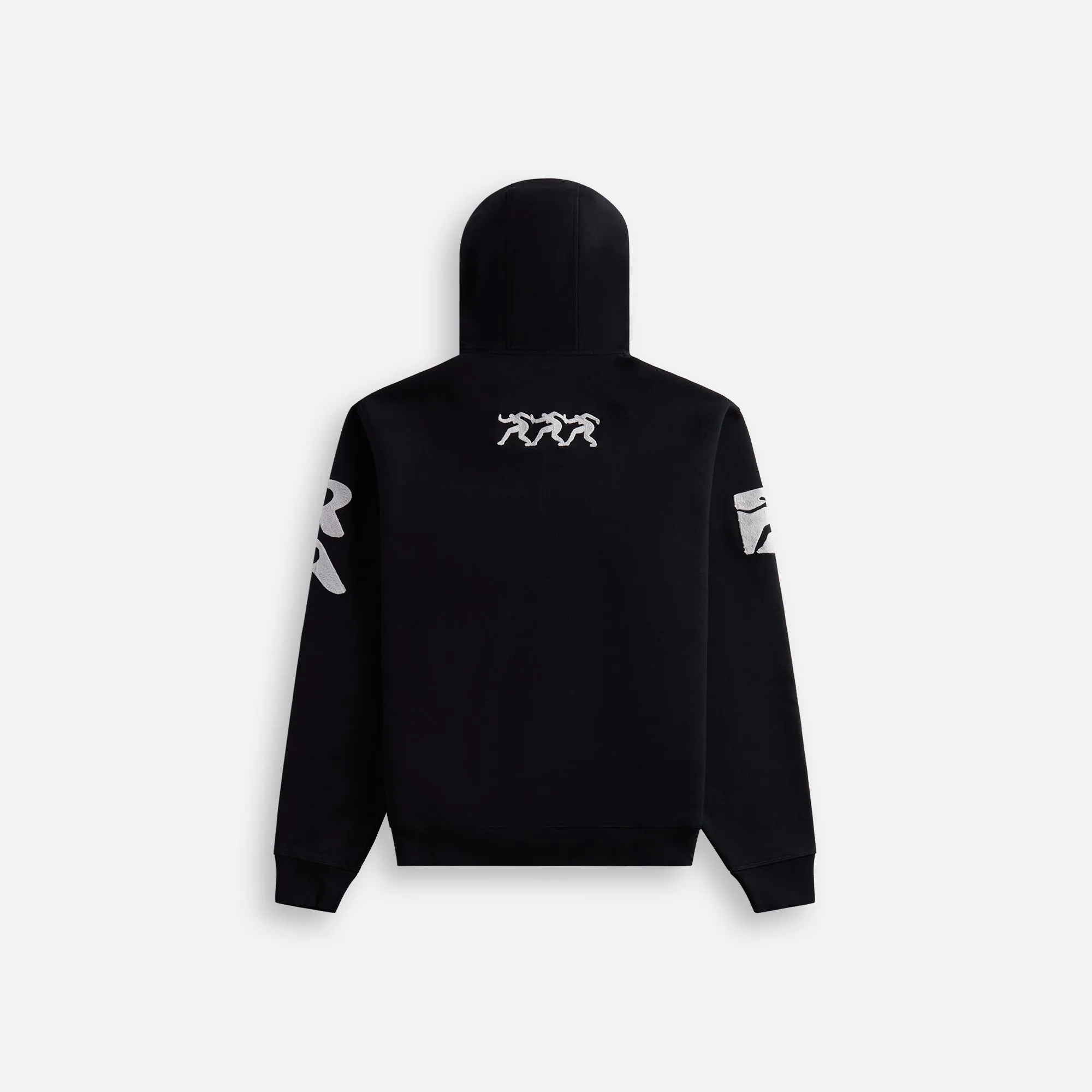 by Parra Zipped Pigeon Zip Hooded Sweatshirt - Black sold by Kith product image thumbnail 2