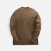 Essentials Long Sleeve Tee - Wood sold by Kith