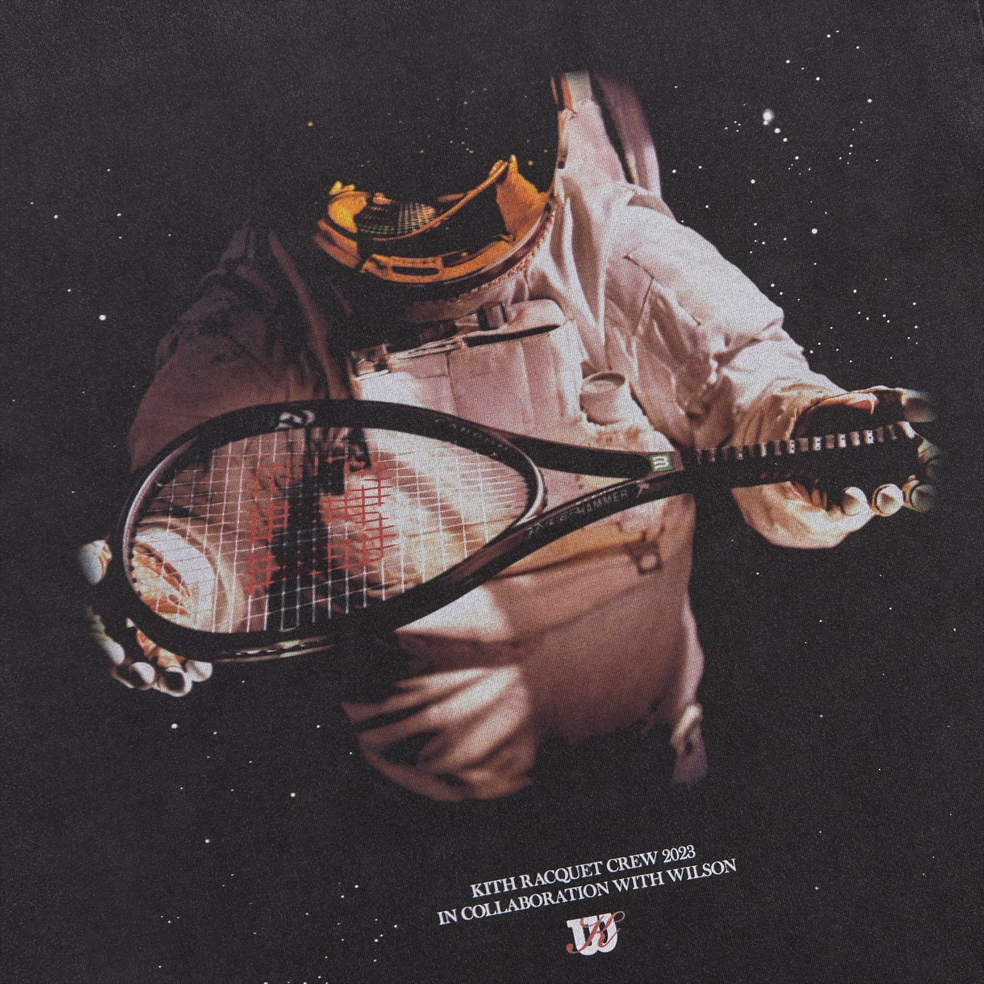 Kith for Wilson Astronaut Vintage Tee - Black sold by Kith product image thumbnail 3