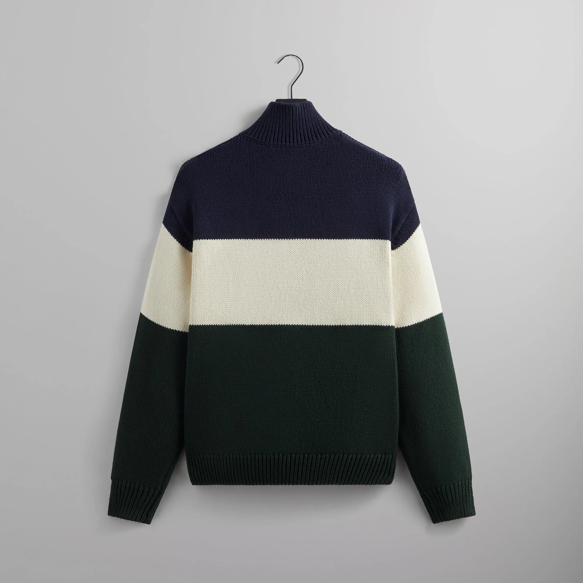 Kith Wyona Quarter Zip Sweater - Nocturnal | Parallel