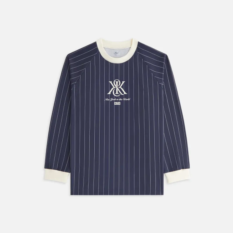Kith Women Ridley Crest Tech Long Sleeve - Nocturnal sold by Kith