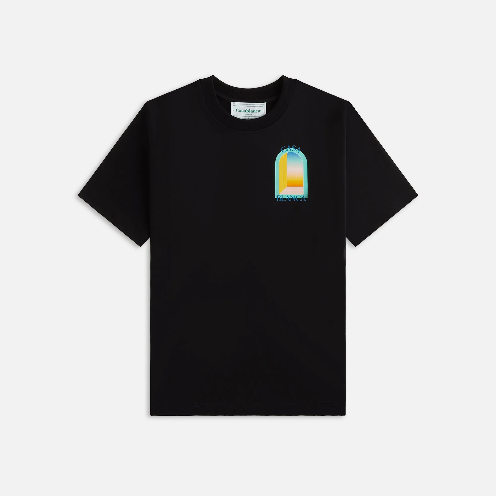 Casablanca L'Arc Coloré Tee - Black sold by Kith
