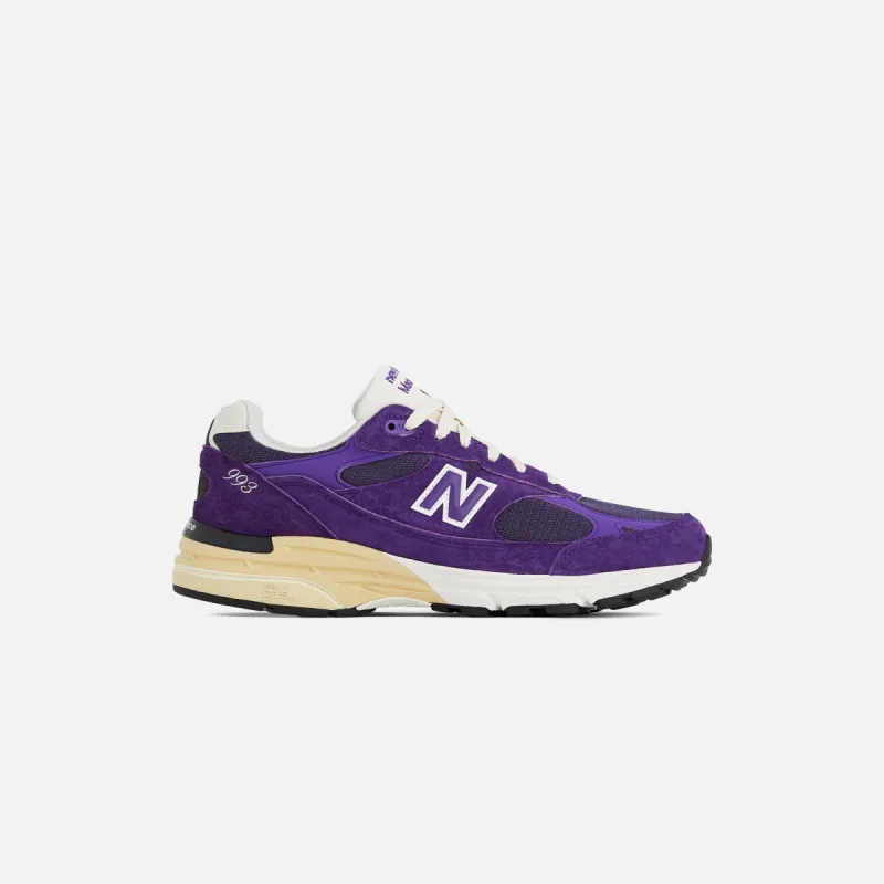 New Balance Made in USA 993 - Purple sold by Kith